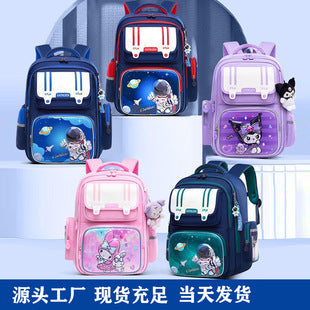 Schoolbag Primary School Girl Large Capacity Dirty Resistant Children's Schoolbag6-12Men's Weight Loss1-6Elementary School Student Backpack http://detail.1688.com/offer/727797868983.html
