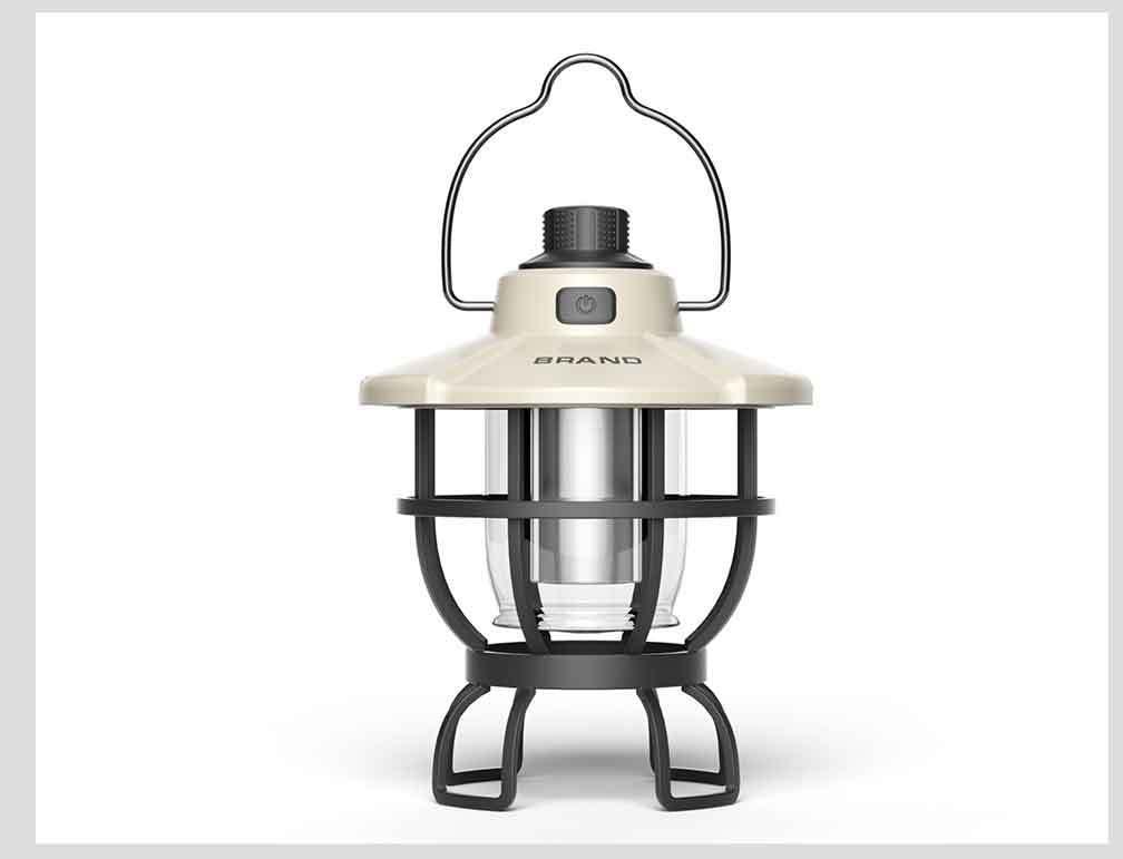 New Outdoor Camping Lantern Camping Light Camping Atmosphere Light Rechargeable Lighting Portable Retro Lantern Tent Camp Light