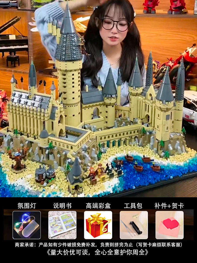 Sakura Treehouse Building Blocks2025New Toy Girl Gift Puzzle Assembly Building Street View Villa House Puzzle