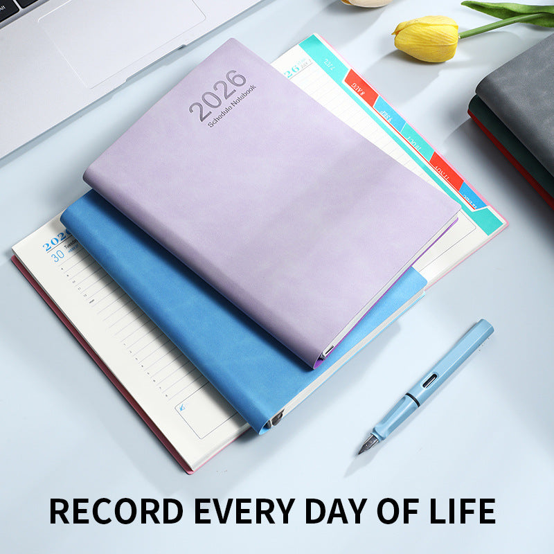 2026Calendar Book Cross-Border English Yearly Calendar Book365Tianji Daily Planner Efficiency Notebook