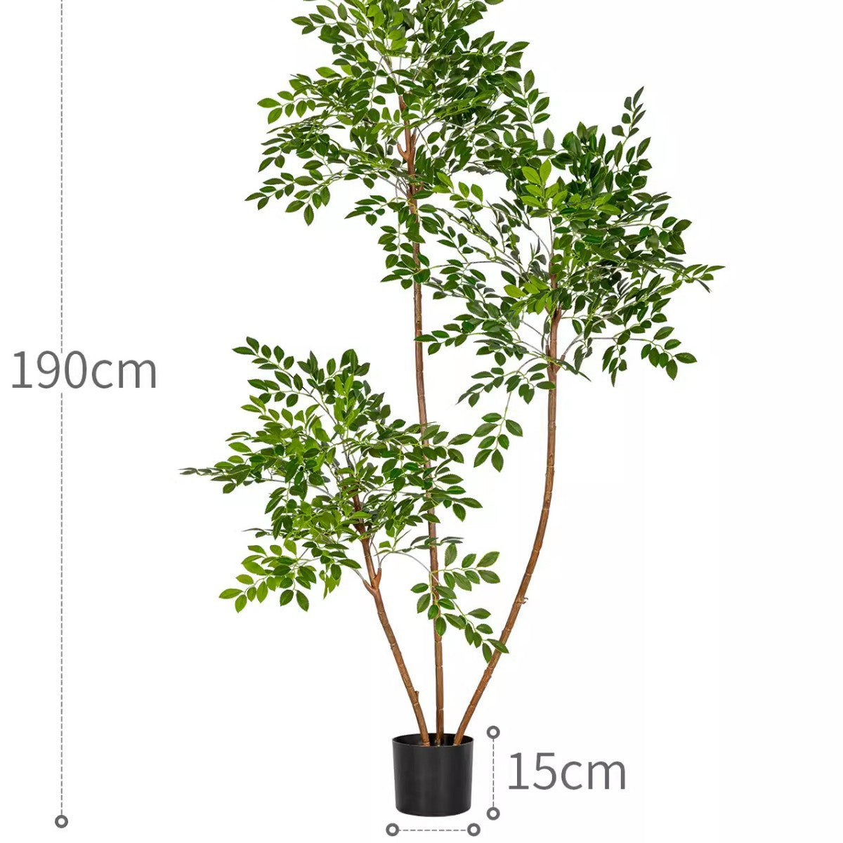 High-End Artificial Green Plant Elm Money Tree Banyan Tree Large Floor Plant Indoor Living Room Atmosphere Fake Tree Landscaping Decoration