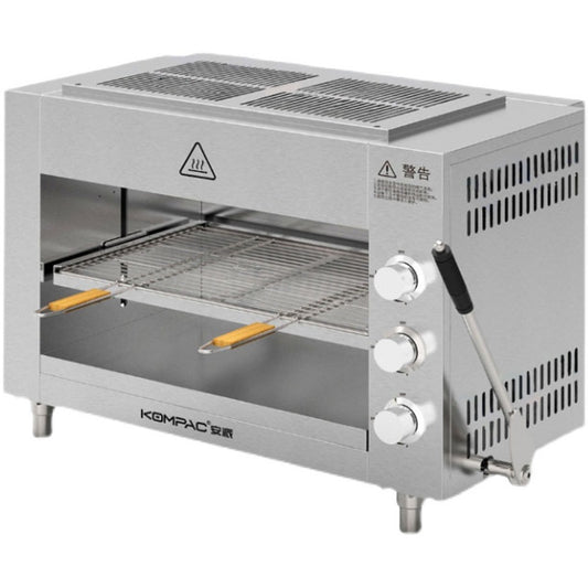 Anpai New Model MR-3S 4S Commercial Gas Steak Noodle Stove Electric Oven Lifting Japanese Stainless Steel Grill