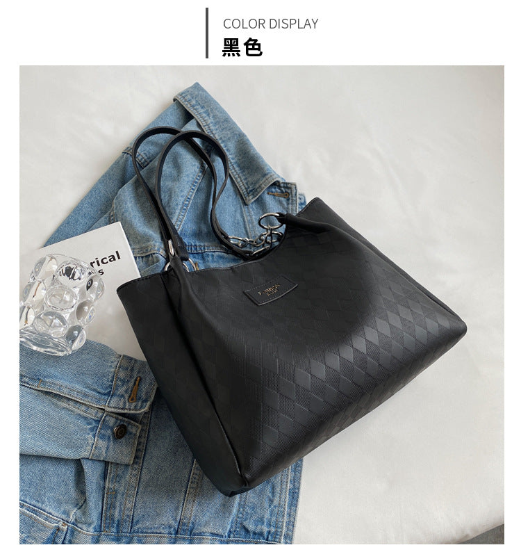 Large Capacity Bag Women's Bag2025Summer New Style Niche Commuter Bag Versatile Shoulder Bag Tote Bag Wholesale