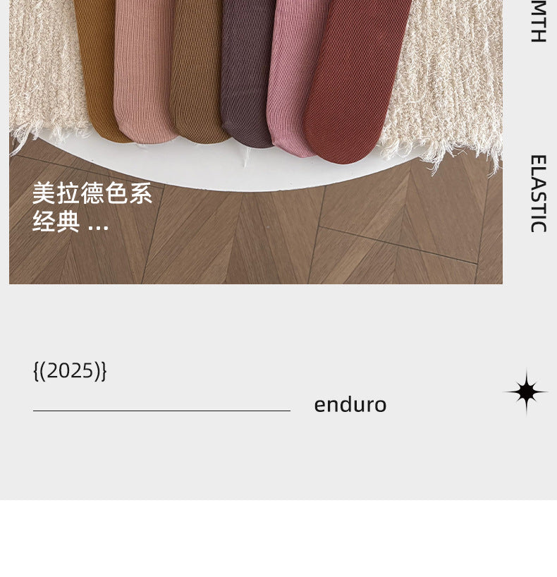 Socks Pure Cotton Women Summer Thin Style Pile Socks Solid Color Mid-Calf Socks Oxygen Cotton Confinement Socks Women Long Socks Zhuji Socks Industry
