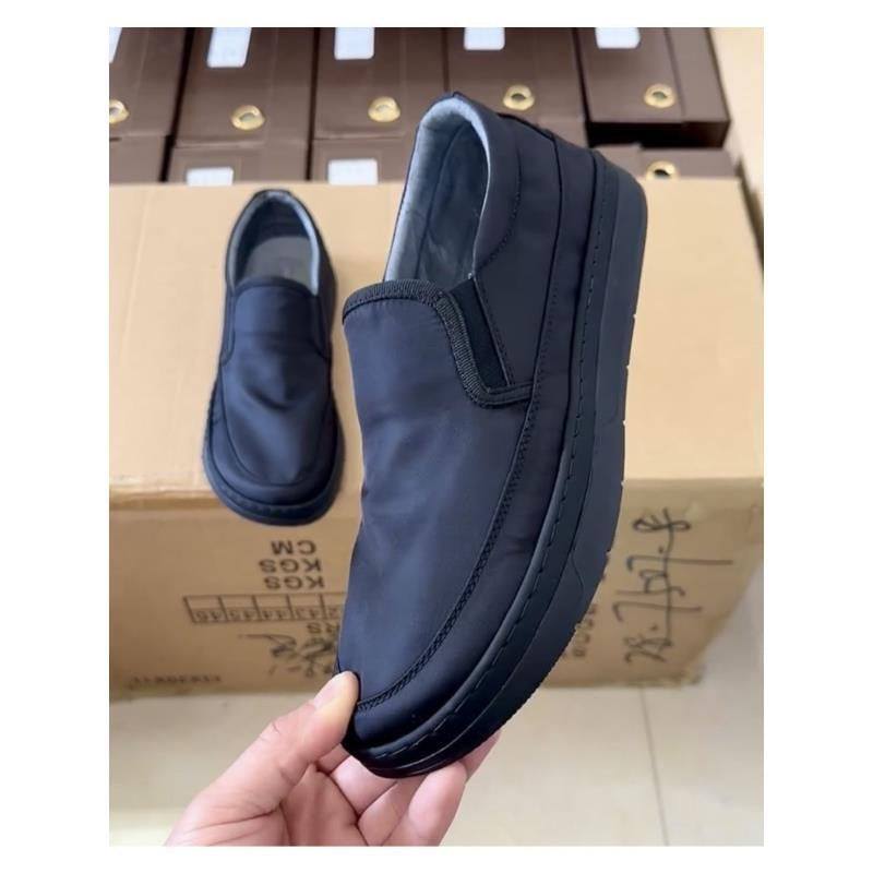 Men's casual slip-on sneakers2024New Sports Low Top Men's Mango Ice Silk Lycra Breathable Korean Style Men's Shoes