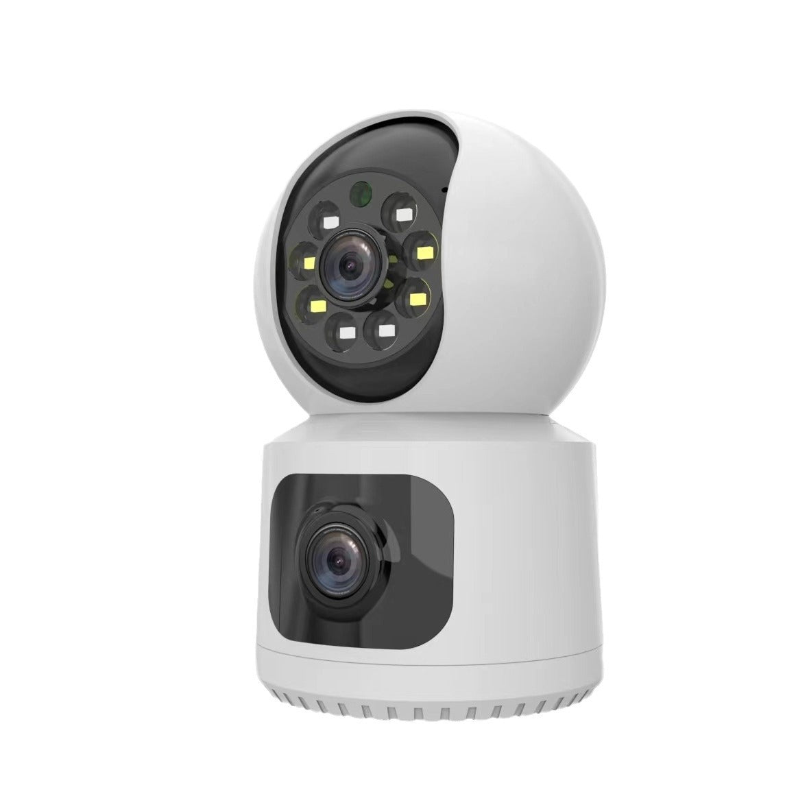 Monitor with Night Vision Surveillance Camera for Home Use Dual Screen360Degree Rotation Mobile Phone Remote Intercom