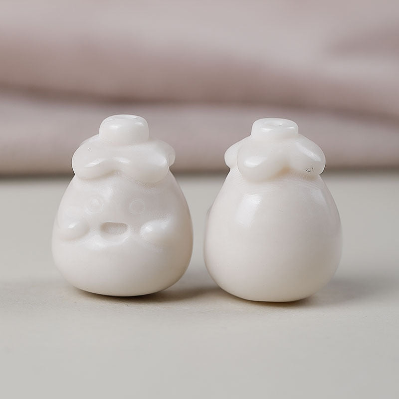 New Ivory Peach Heart Various Cartoon DIY Wholesale of Handicraft Bracelets, Necklaces, Bracelets, and Accessories