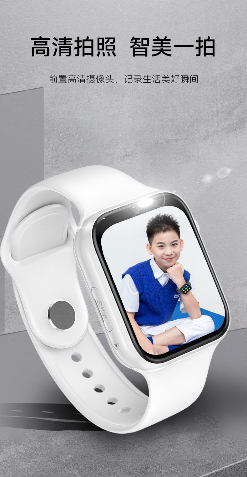 Children's Smart Watch Elementary School Student Genius Positioning4G Full Netcom Children's Phone Watch Amazon Cross-Border Exclusive