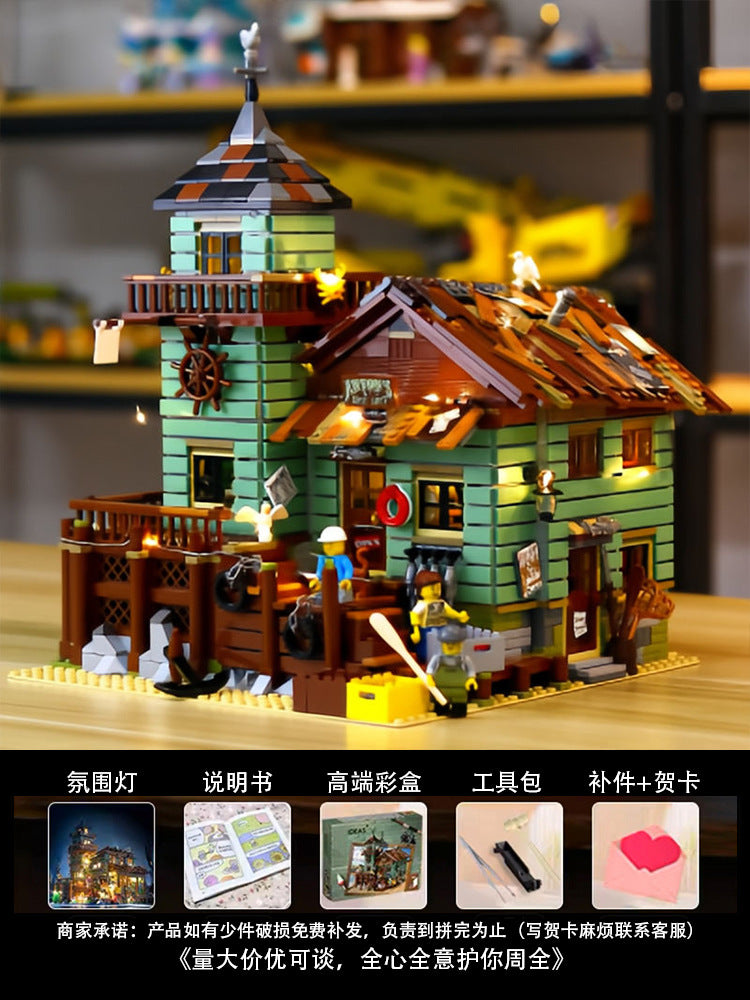 Sakura Treehouse Building Blocks2025New Toy Girl Gift Puzzle Assembly Building Street View Villa House Puzzle