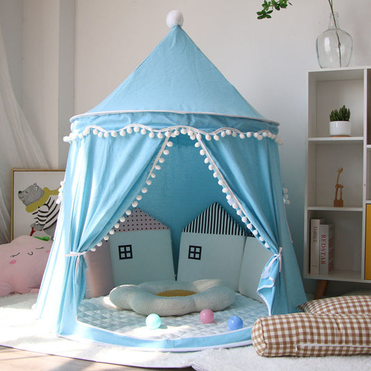Large Space Children's Tent Portable Indoor Boys Girls Game House Castle Small House