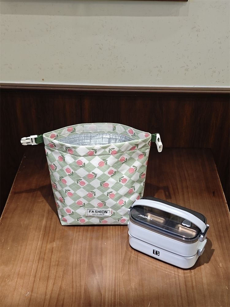 New Cartoon High-Value Aluminum Foil Insulated Student Lunch Bag Versatile Artistic Handheld Waterproof Office Worker Lunch Box