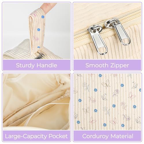 Cross-Border New Product Pencil Case Large Capacity Zipper Pencil Bag Compartment Soft Pencil Bag Boys and Girls Butterfly Flower http://detail.1688.com/offer/960755400517.html