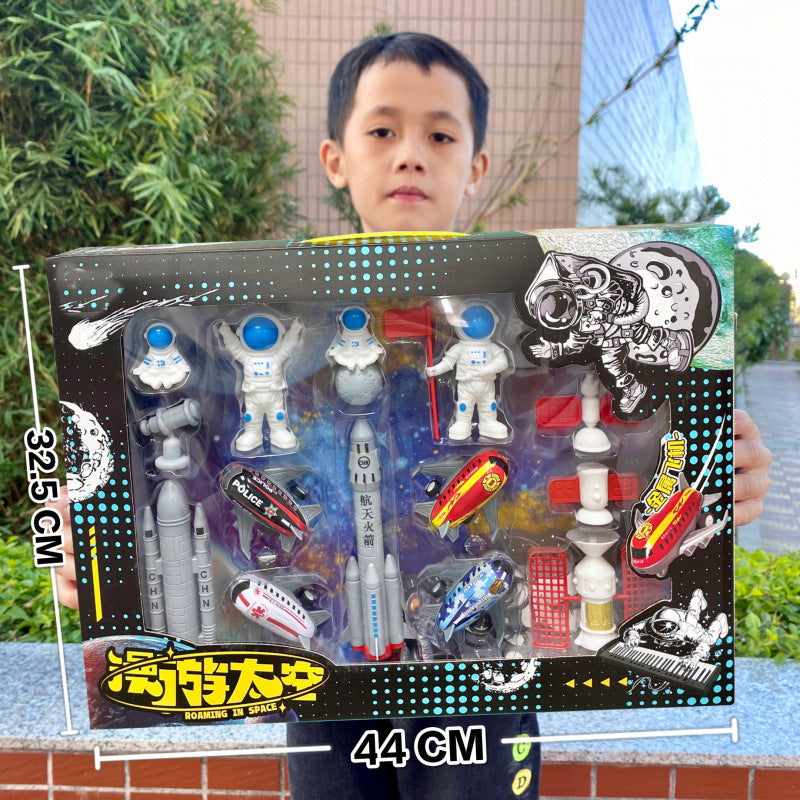 Durable Children's Toy Car Pull-Back Car Simulation Excavator Engineering Vehicle Fire Truck Airplane Model Boy's Gift