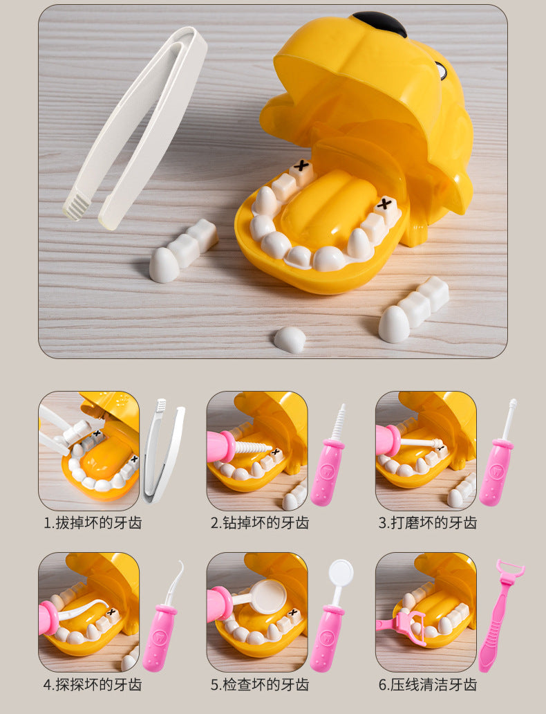 Children's Doctor Toy Set Tools Medical Kit Boys and Girls Pretend Play Nurse Injection Stethoscope Baby