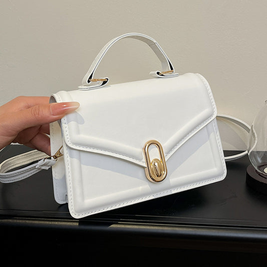 Fashionable and Elegant Small Square Bag2025Summer New Korean Style Niche Casual Commuter Crossbody Bag Trendy Shoulder Bag