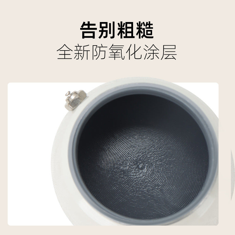 Moka Pot Home Use Small Coffee Pot Coffee Brewing Set Double Valve Hand Brew Pot Espresso Extraction Italian Coffee Machine