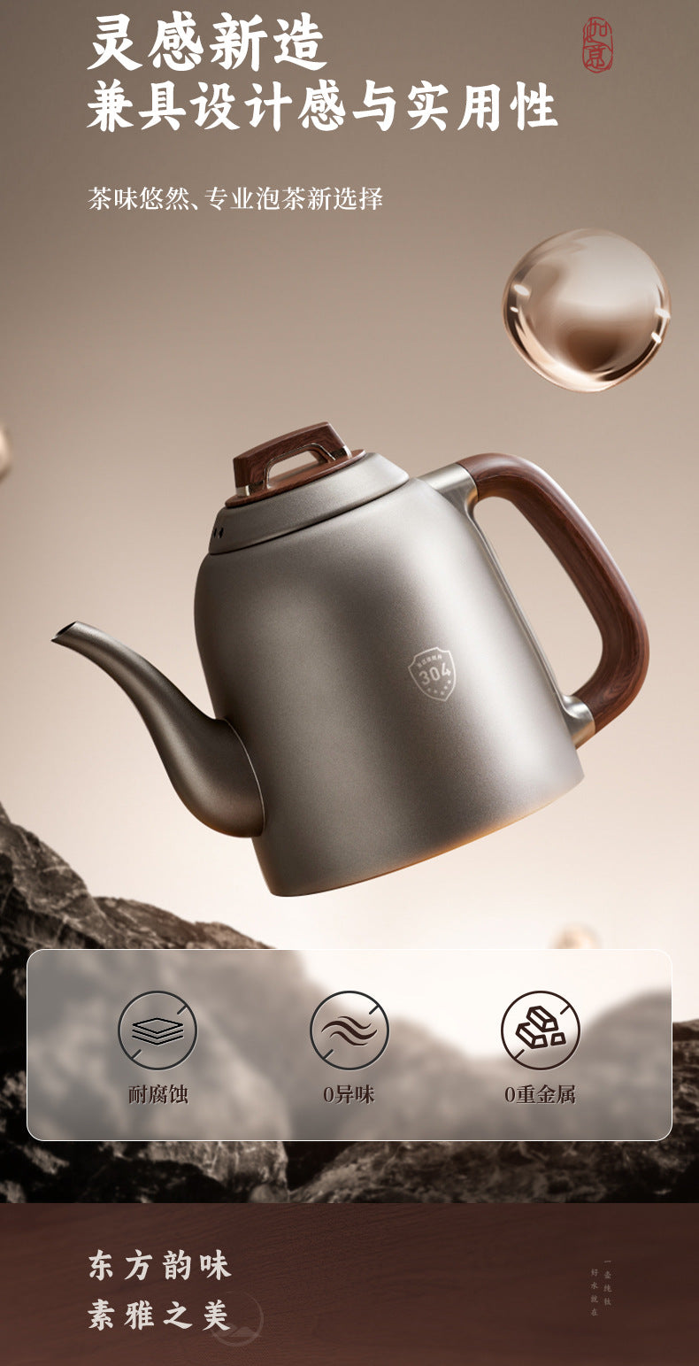 304Steel Fully Automatic Bottom Fill Electric Kettle Integrated Tea Brewing Kung Fu Tea Smart Household Electric Tea Stove
