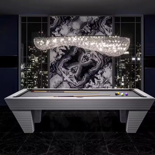 Billiard Table Standard Type Home American Style Adult Indoor Commercial Marble Villa Billiard Case Nine Ball Table Accessories