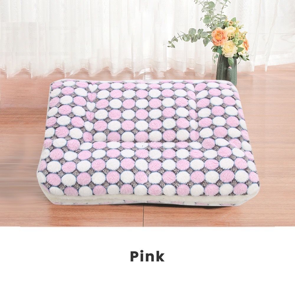Pet Cat Mat Autumn Winter Thickened Cat Dog Sleeping Mat All-Season Blanket Puppy Nest Cat Nest Cat Cage Su Hong