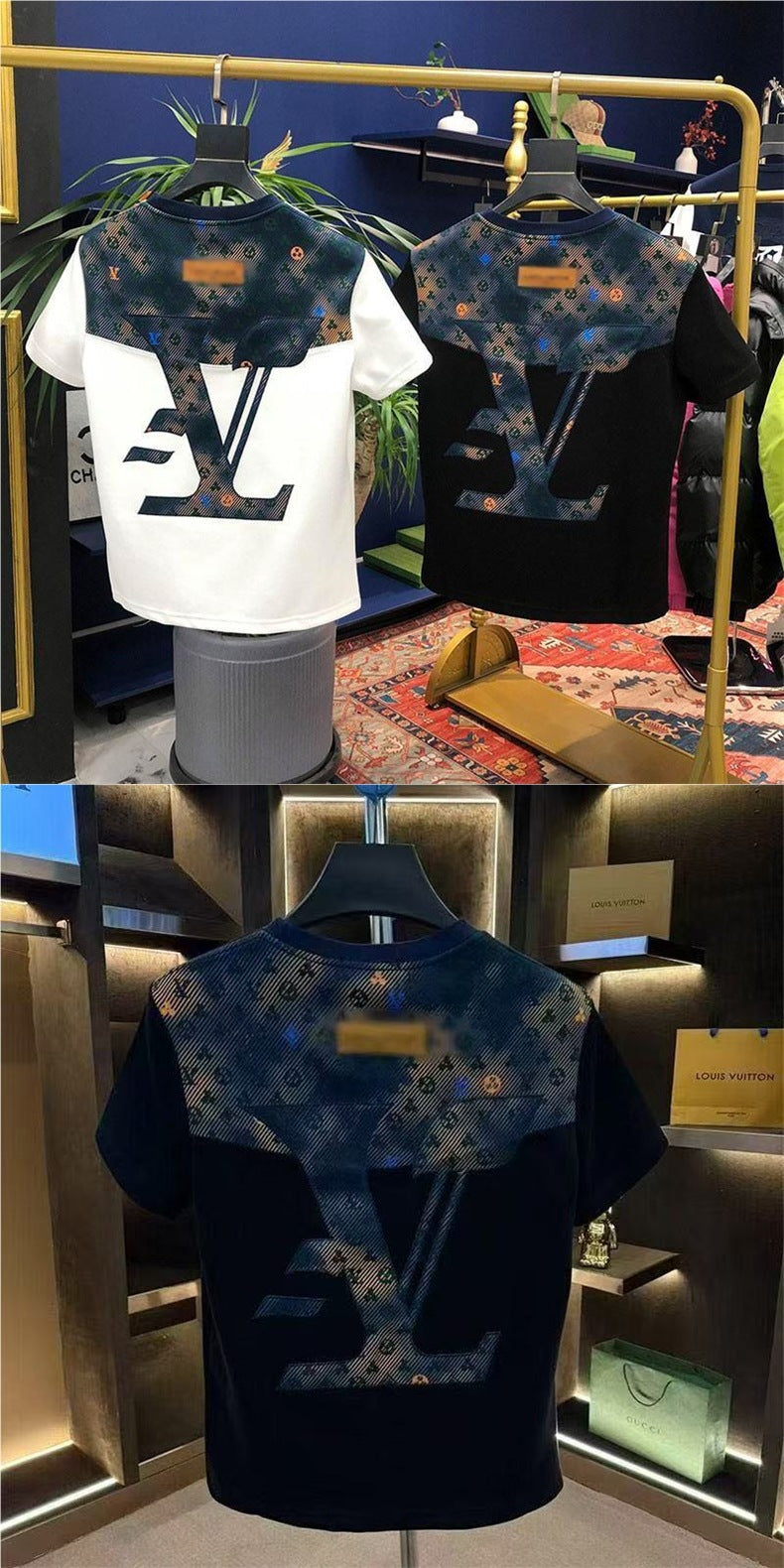 Men's Light Luxury Design Round Neck Short Sleeve T Trendy Loose Fit Hong Kong Style Shirt Top Versatile Niche Fashion Brand Dream Wei