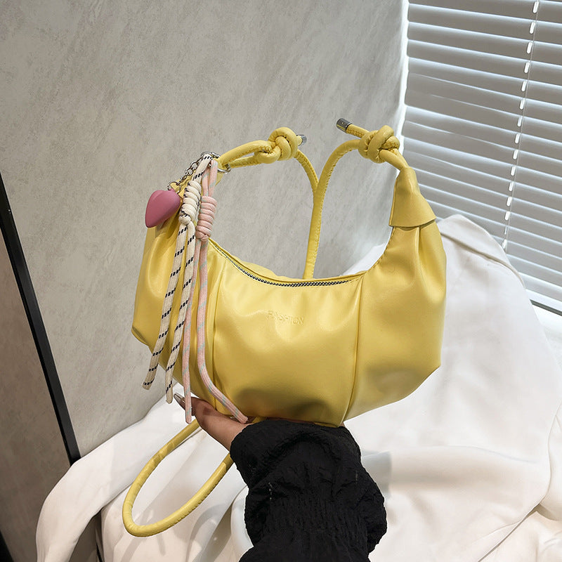 High-end Underarm Bag for Women2025New Trendy Fashion Versatile Casual Single Shoulder Bag Crossbody Dumpling Bag