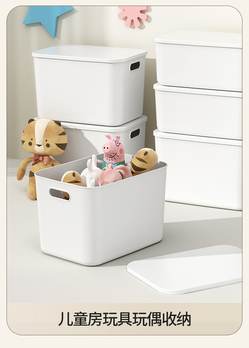 Miscellaneous Storage Box Desktop Cosmetics Retail Toy Organizer Household Plastic Storage Box Kitchen Finishing