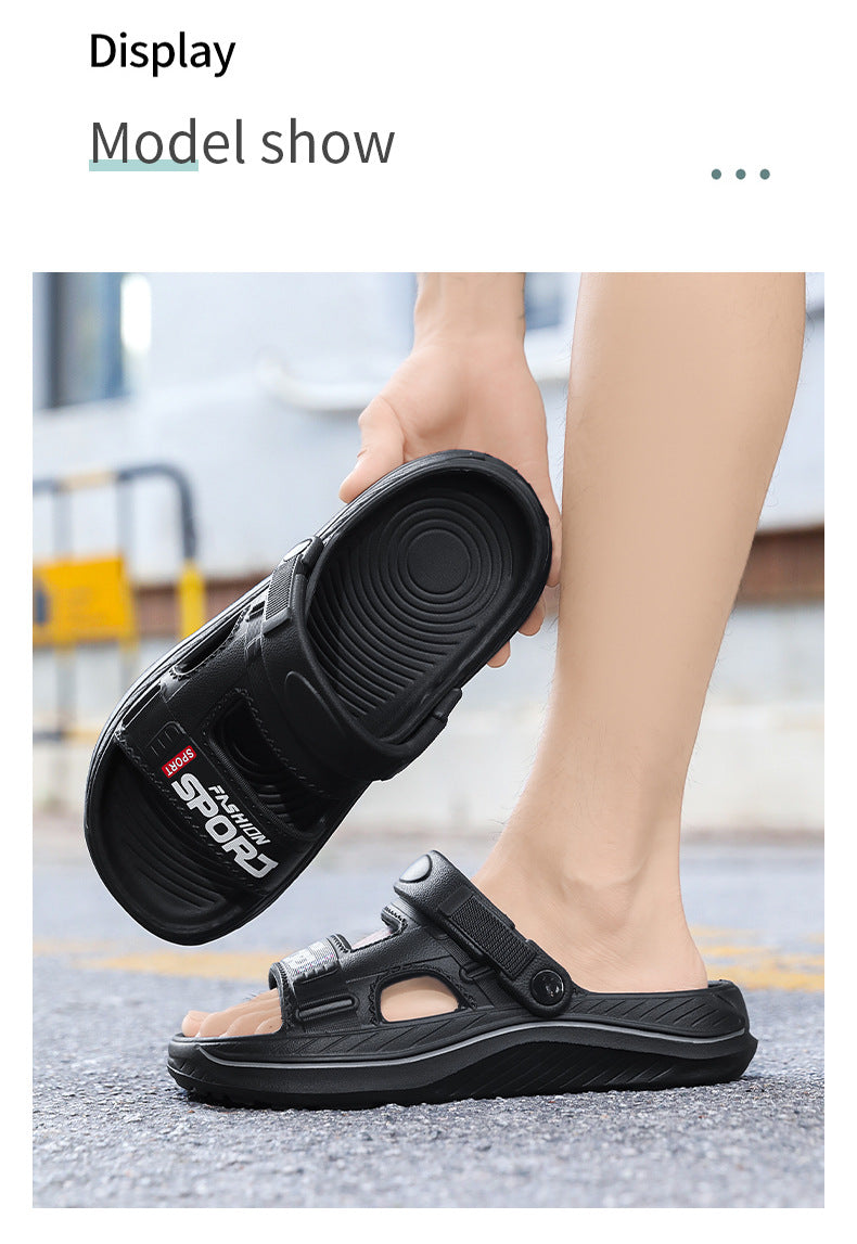 Men's Summer Sandals2025New Outdoor Wear Comfortable Men's Anti-Slip Driving and Beach Sandals