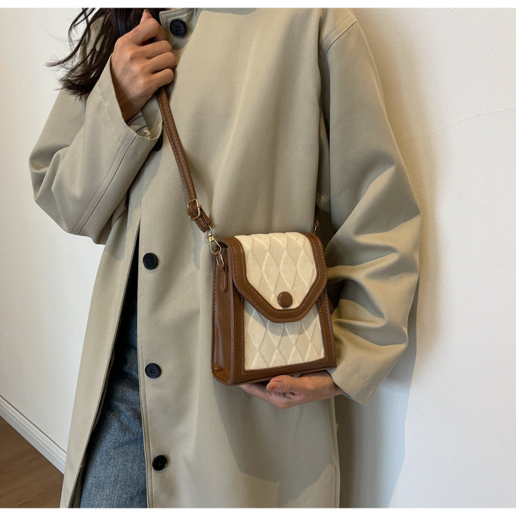 Commuting high-quality crossbody bag for women2023New stylish versatile women's shoulder bag ins Fashionable Phone Bag