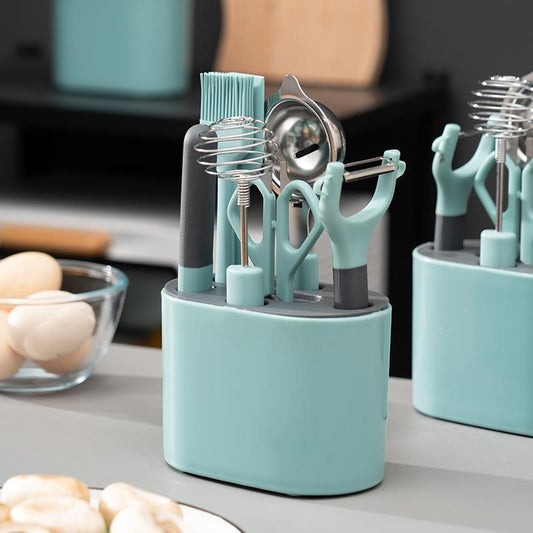 Internet Celebrity Kitchen Gadgets Small Tools Kitchenware Set Japanese Household Complete Scissors Baby Food Tools Full Set