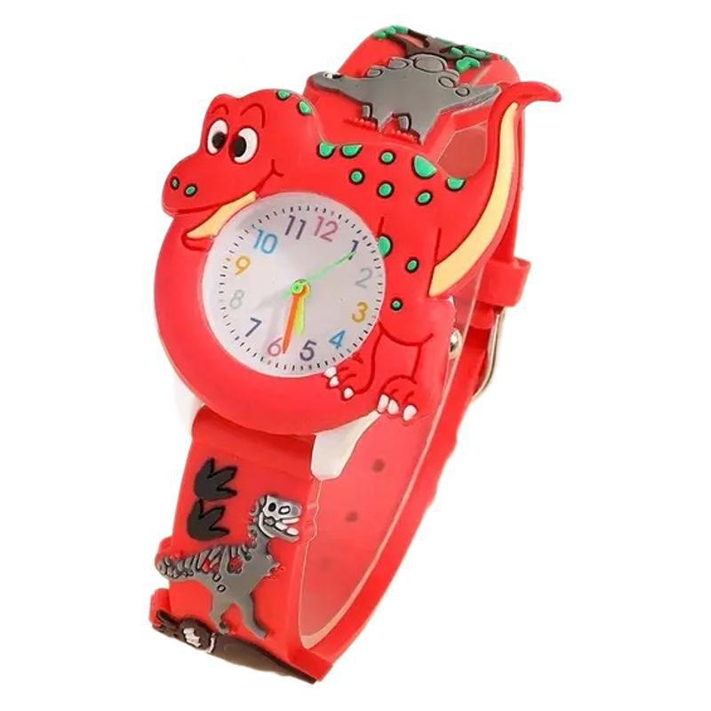 Watch Dinosaur Boys Girls Toddler Silicone Quartz