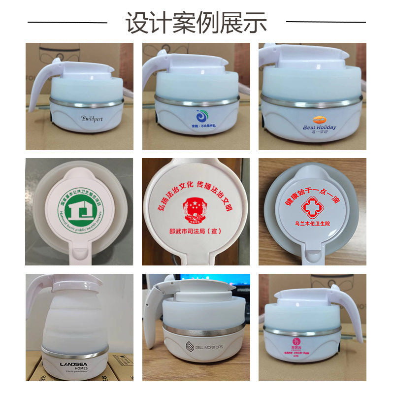 Travel Folding Kettle Silicone Electric Kettle Portable Kettle Mini Small Household Kettle Gift