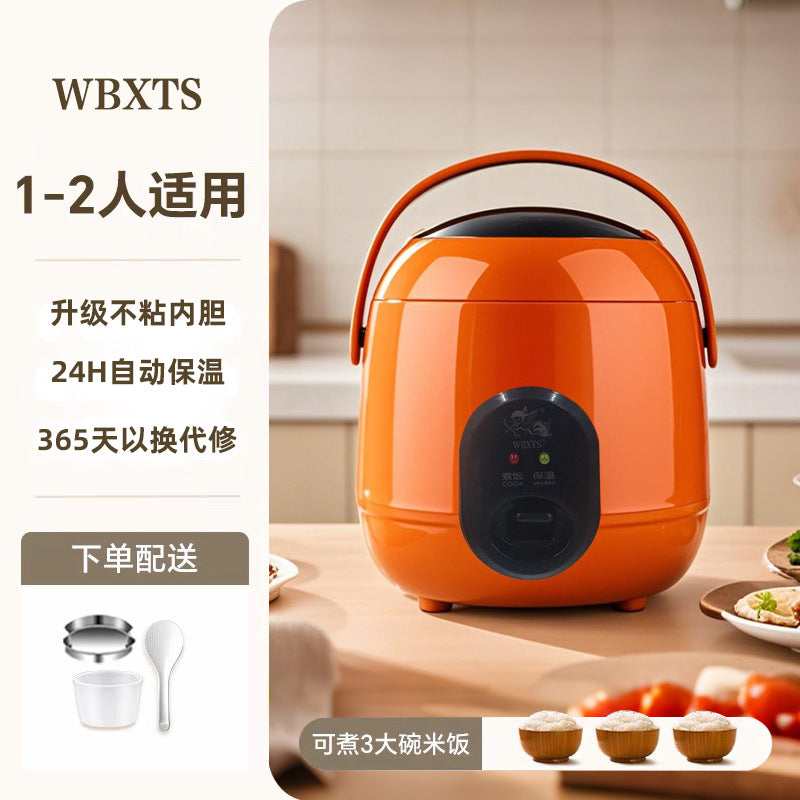 Little Angel Multifunctional Smart Rice Cooker and Soup Maker2-3Mini Rice Cooker for Dormitory and Home Use, Can Cook and Steam
