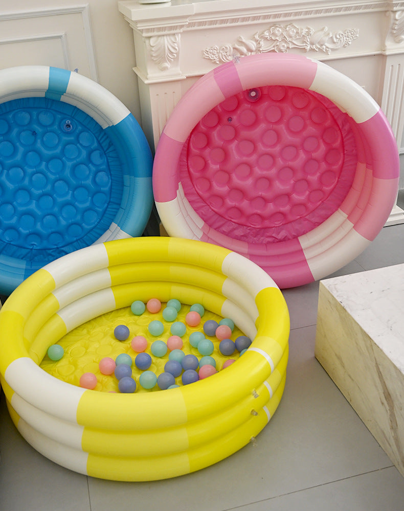 Cross-Border Children's Inflatable Swimming Pool Home Family Pool Thickened Plastic Baby Infant Swimming Pool Ocean Ball Pool