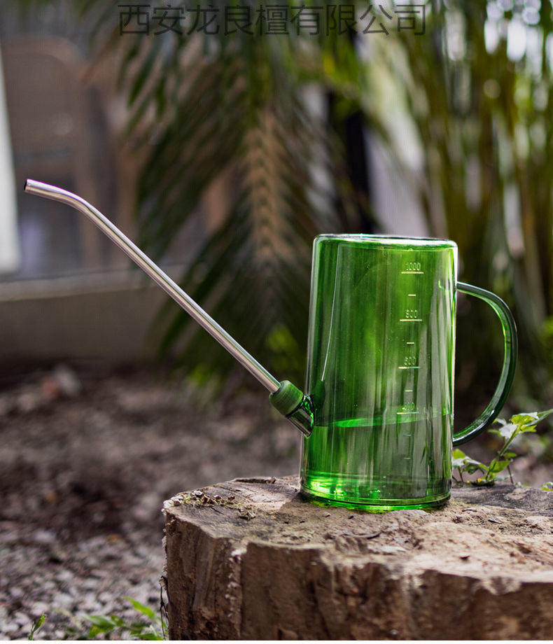 Stainless Steel Long Spout Watering Can High Aesthetic Home Use Watering Can for Green Plants Potted Plants Gardening Tool Factory