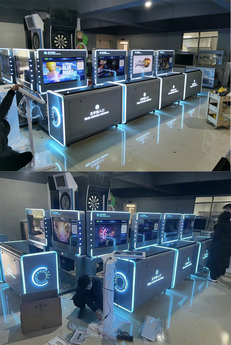 Metaverse Shared Arcade Commercial Internet Celebrity Game Machine Coin-Operated QR Code Arcade Game Equipment Cross-Border English Version