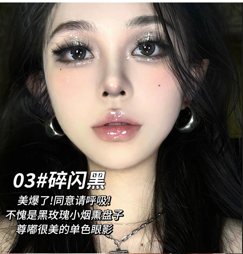 Capel Single Color Matte Eyeshadow Face Contour Highlighter Tear Trough Concealer Beginner Student Eyeshadow Palette