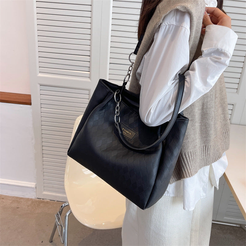 Large Capacity Bag Women's Bag2025Summer New Style Niche Commuter Bag Versatile Shoulder Bag Tote Bag Wholesale