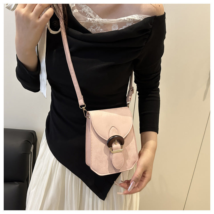 High-end design crossbody bag mini handbag tote bag2025Women's New Fashion Single Shoulder Small Bag Stylish Phone Bag