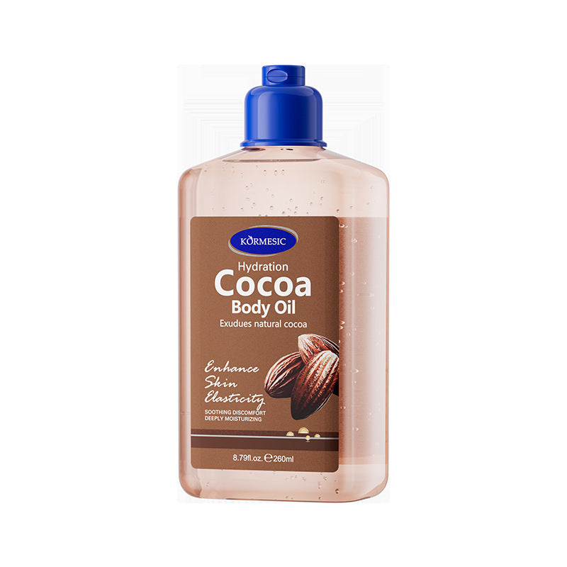 KORMESIC Full English Coconut Body Oil Body oil Massage Essential Oil260ml Cross-Border Foreign Trade Wholesale
