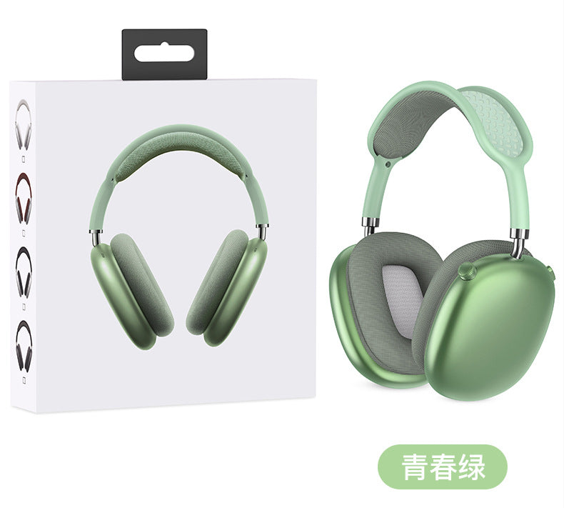 Cross-border Hot-Selling Retro P9 Plus Bluetooth Headphones Heavy Bass Wireless Sports Gaming Headphones Factory