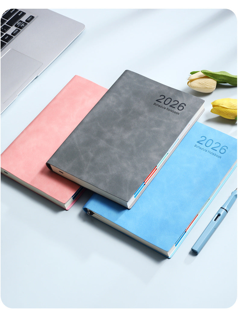 2026Calendar Book Cross-Border English Yearly Calendar Book365Tianji Daily Planner Efficiency Notebook