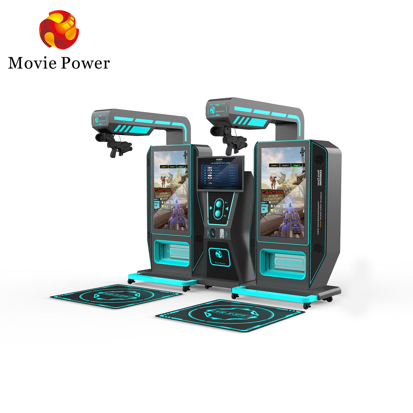 Shadow Power Cross-Border vr Game console integrated machine coin-operated shooting VR Game City Entertainment Equipment Panyu Amusement Factory
