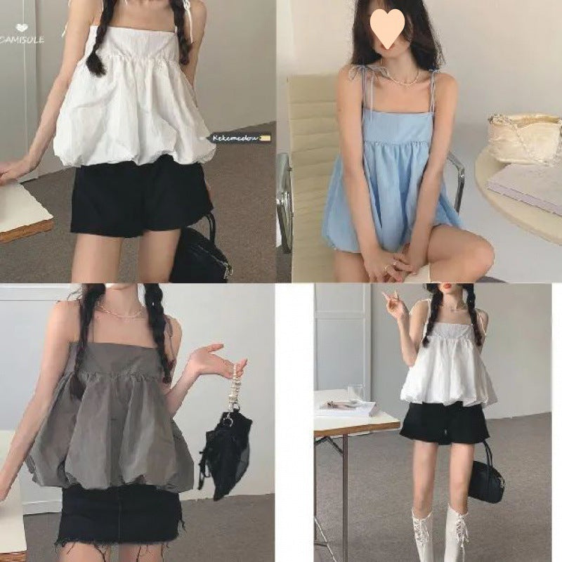 Loose halter top