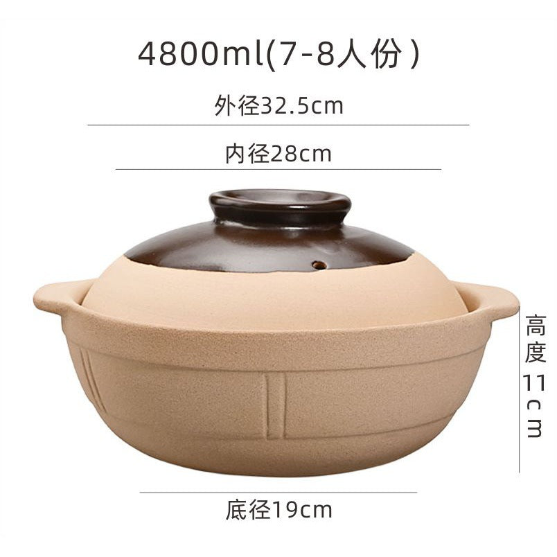 Traditional Edge-Burning Stove Charcoal Stove Clay Pot Commercial Cantonese Style Charcoal Stove Hot Pot Outdoor Surrounding Stove Tea Brewing Barbecue Hong Kong Style Clay Stove