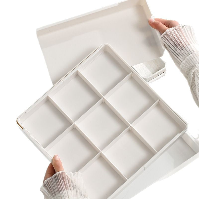Expandable Drawer Storage Box for Home Kitchen Drawers, Cosmetics, Office Stationery, Plastic Stationery Organizer