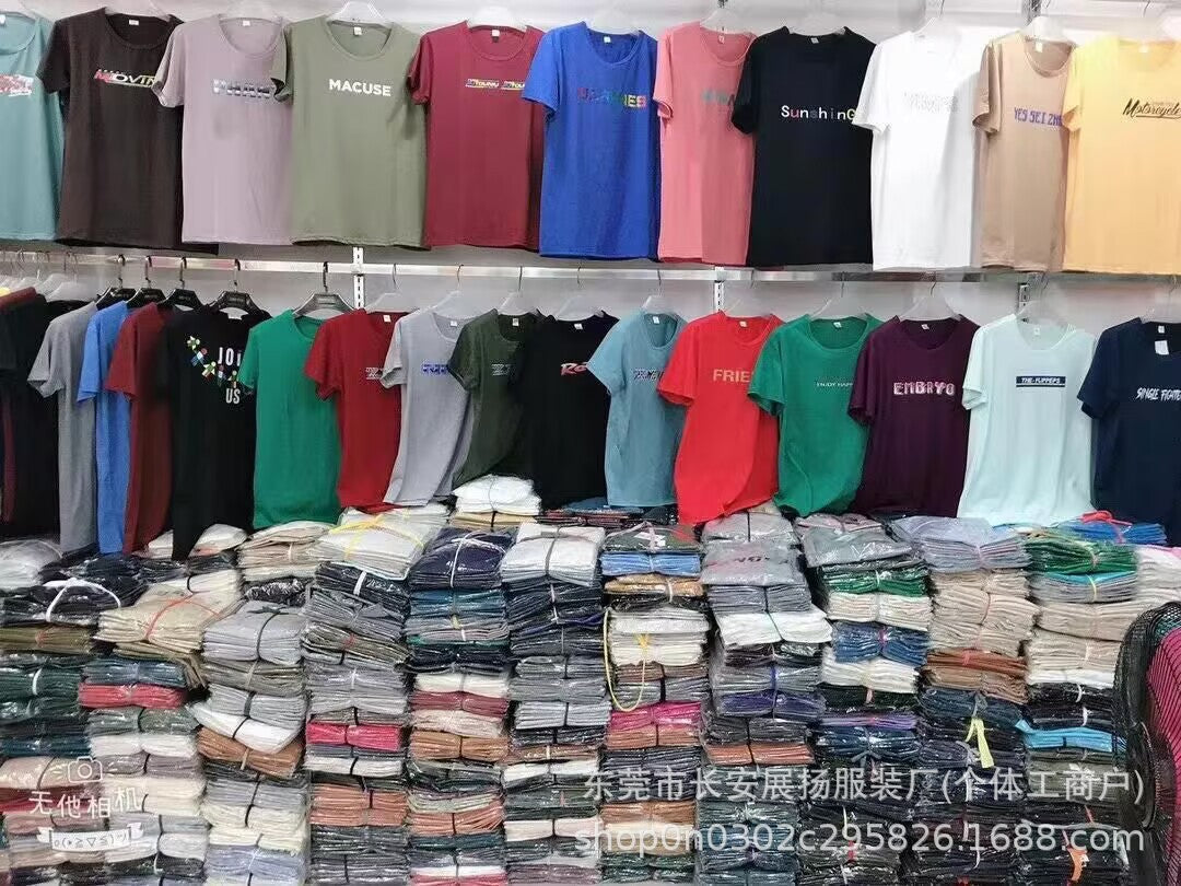 Manufacturer Wholesale Hot-Selling Short Sleeve t Shirts for Men and Women, National Trend Design, Printed Couple Summer Loose Tops t Men's T-shirt