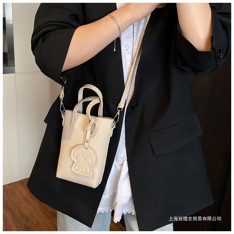 Women's Bag Single Shoulder Crossbody Bag Versatile Handbag New Simple Style Basket Fashionable Spring2025Fashion
