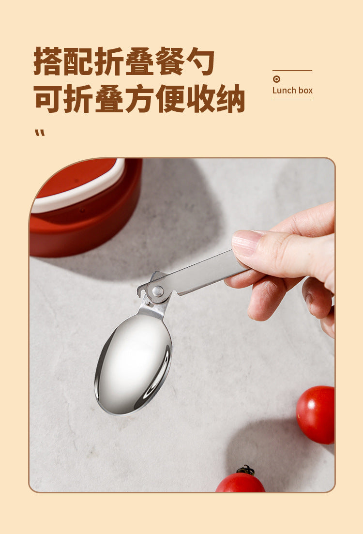 Corporate Annual Meeting Gifts Opening Offer logo Souvenirs for employees and customers lunch boxes bento cutlery gift set
