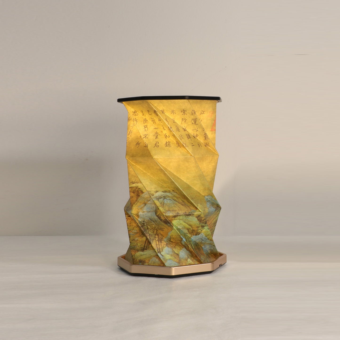 Book Lamp Nezha Folding Rotating Lantern Creative Mid-Autumn Festival Gift University Campus Cultural and Creative Anniversary Celebration Book Lamp