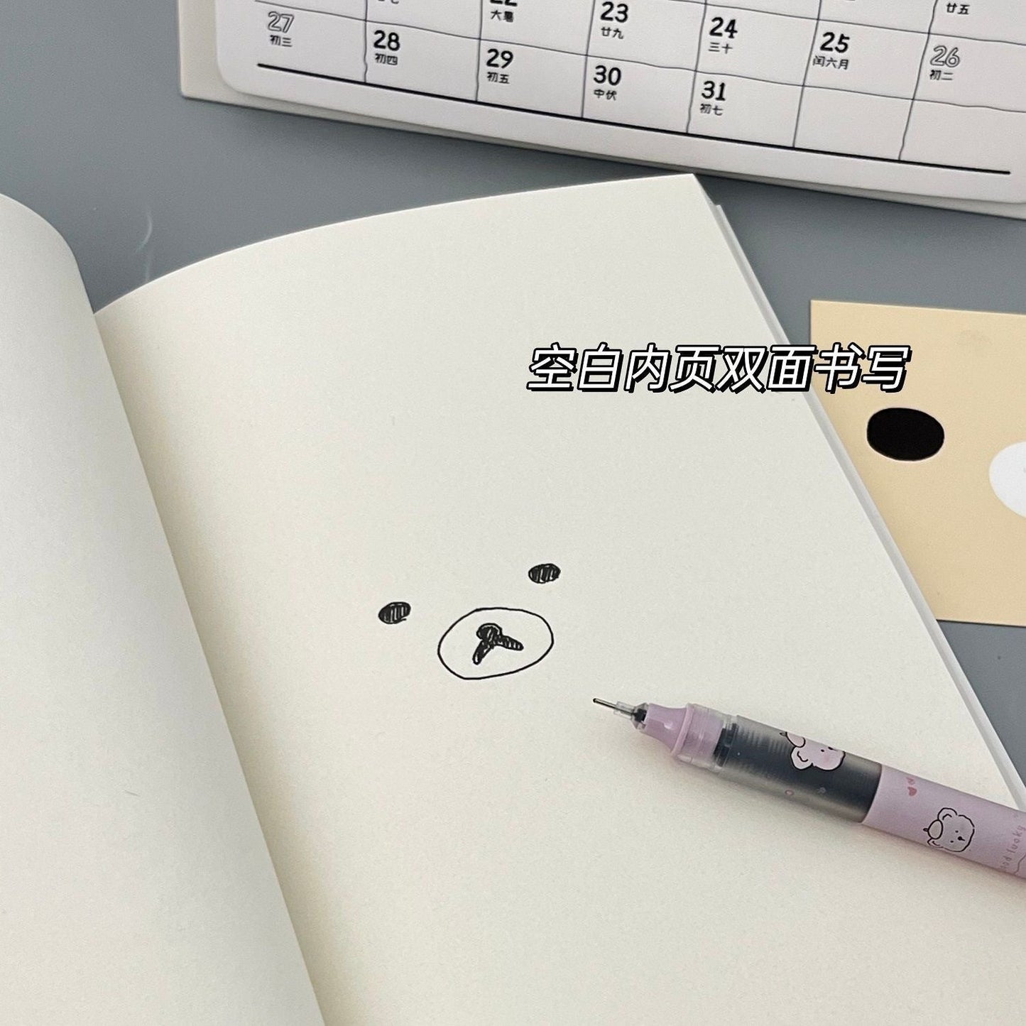 Cartoon Series A5Blank book ins High-Quality Student Draft Notebook for Back-to-School Season, Thickened and Durable http://detail.1688.com/offer/960925606652.html